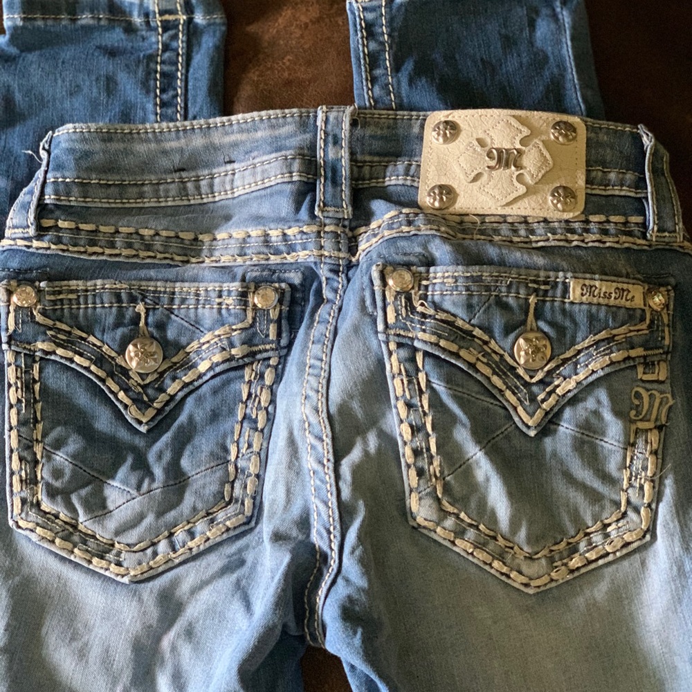Miss Me Jeans, signature cuffed skinny